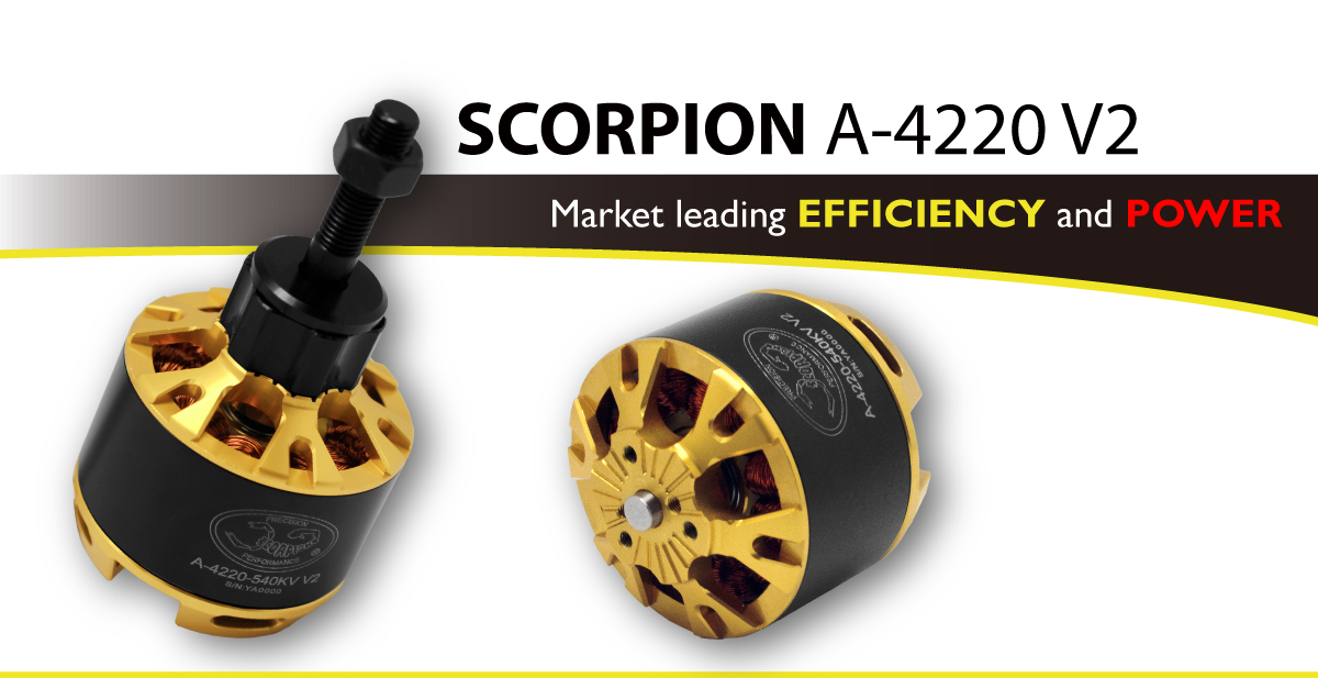 Scorpion A-4220-540kv V2 features